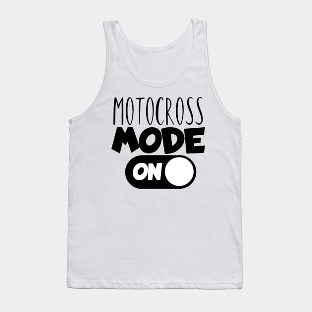 Motocross mode on Tank Top by maxcode